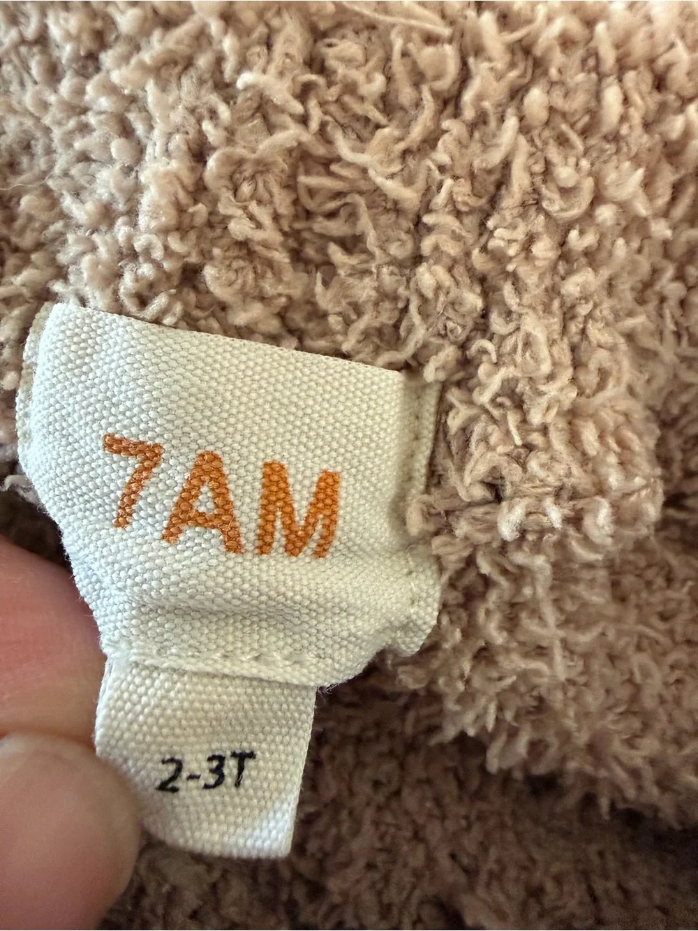 7AM Enfant Fuzzy Boxy Sweater Matching Pants Set Unisex Toddler 2-3T Fall Style